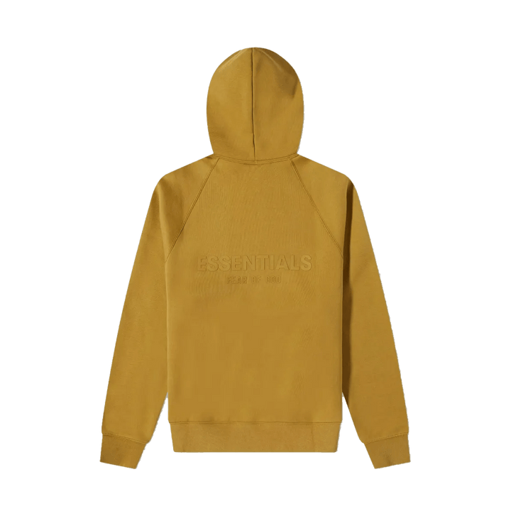 FEAR OF GOD ESSENTIALS PULLOVER HOODIE 'AMBER'