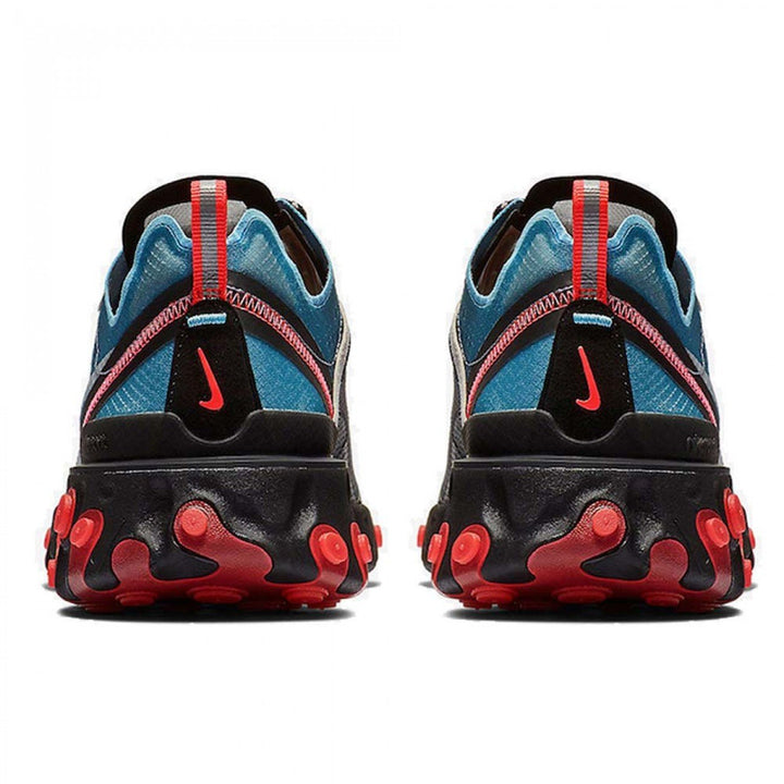 NIKE REACT ELEMENT 87 GREY BLUE RED