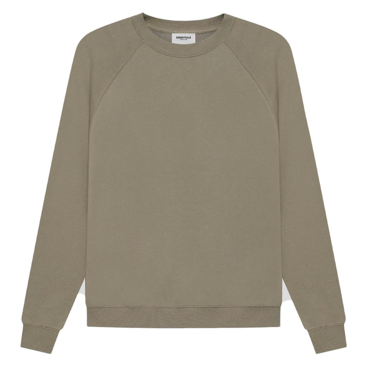 FEAR OF GOD ESSENTIALS PULL-OVER CREWNECK 'TAUPE'