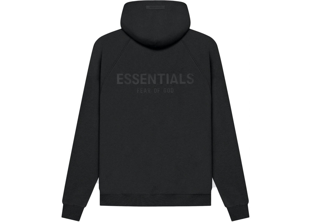 FEAR OF GOD ESSENTIALS Pull-Over Hoodie (SS21) Black/Stretch Limo