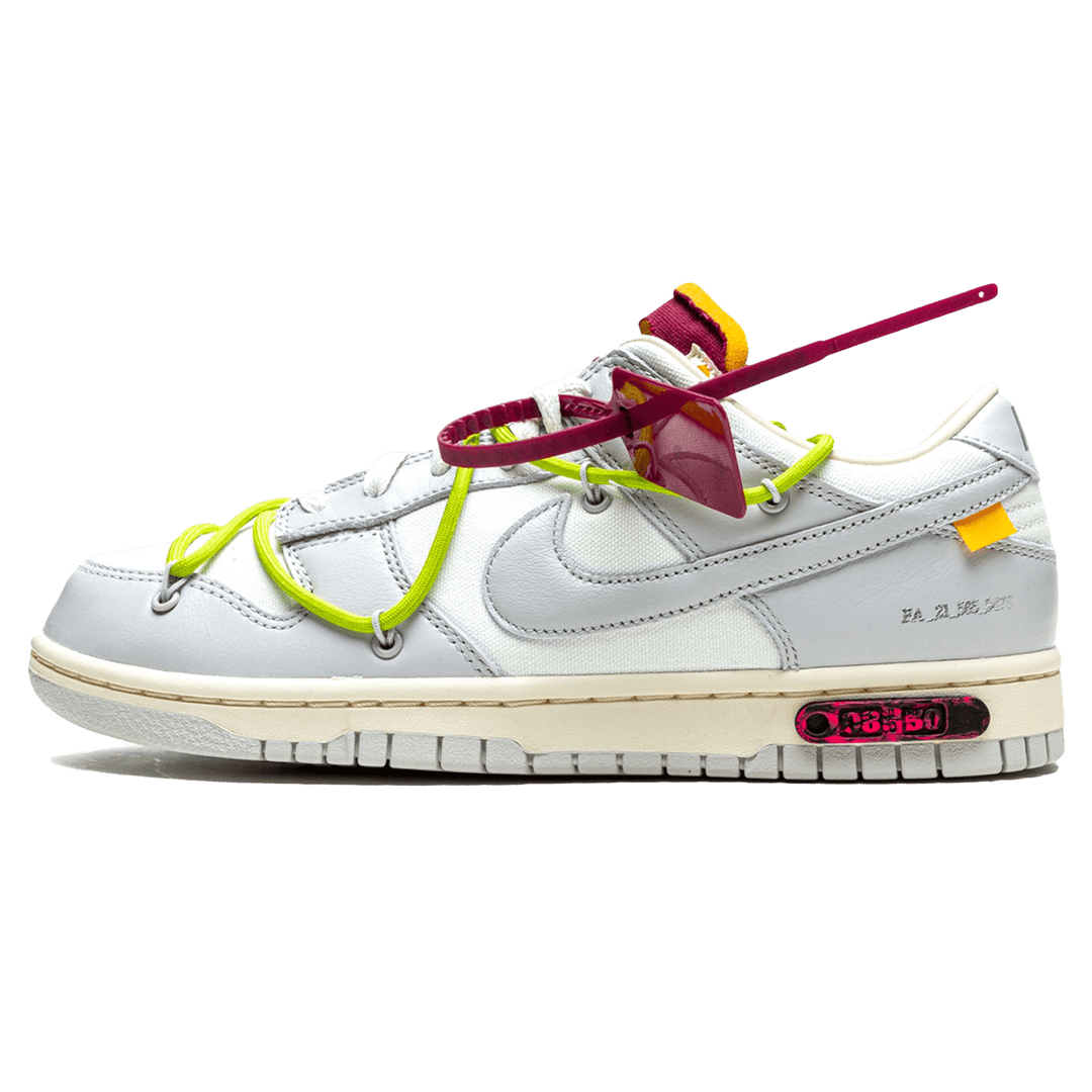 OFF-WHITE X NIKE DUNK LOW 'LOT 08 OF 50'