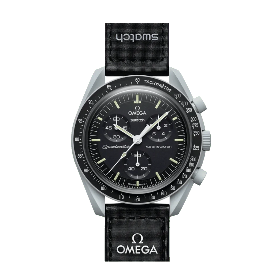 SWATCH X OMEGA BIOCERAMIC MOONSWATCH MISSION TO THE MOON